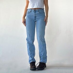 Vintage Straight Leg Blue Jeans Size 30x30